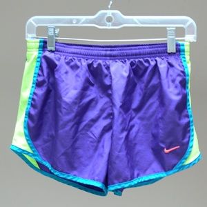 Nike dri fit running exercise shorts girls